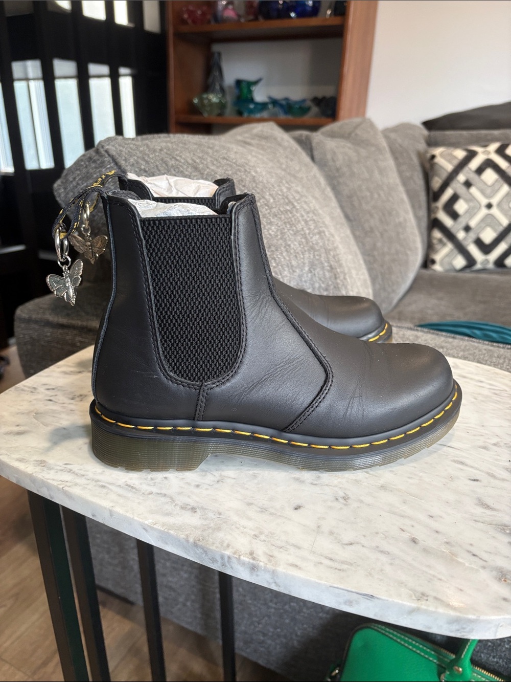 Dr. Martens leather boots
